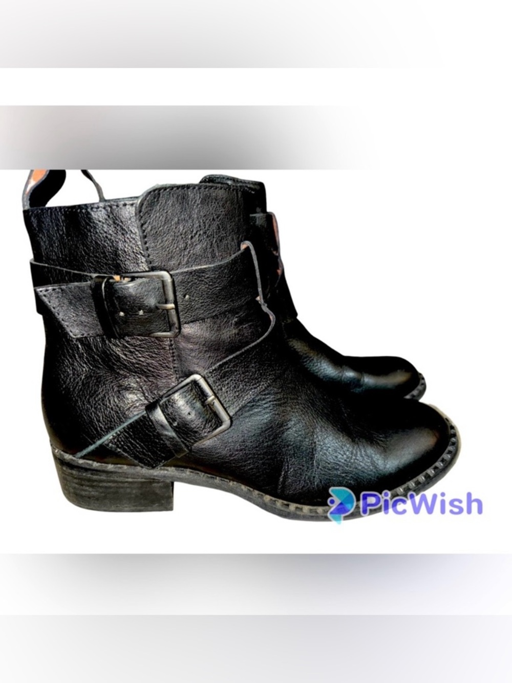 Gentle Souls by Kenneth Cole moto boots